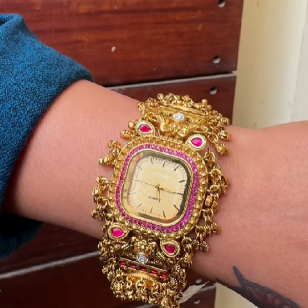 Traditional South Indian/Temple jewelry-inspired "Heritage" design(BUY 1 GET 1 FREE )