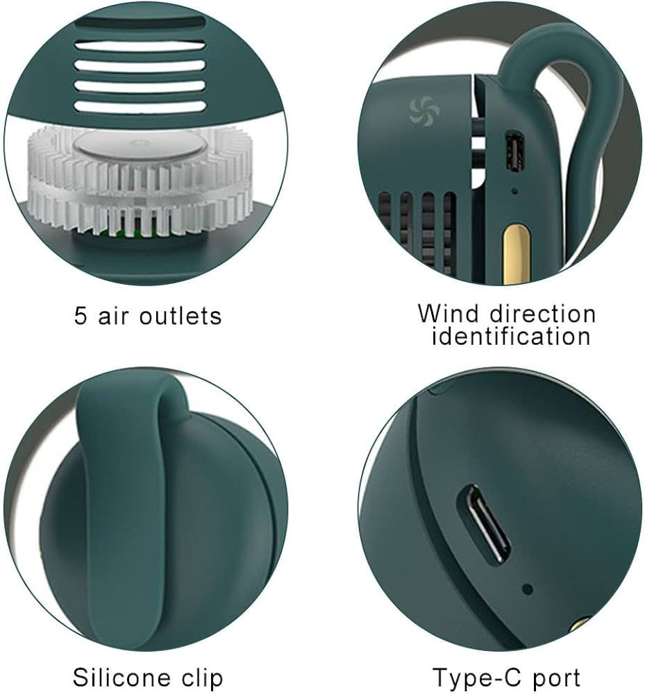 Neu Pocket Clip Fan(Pack of 2)