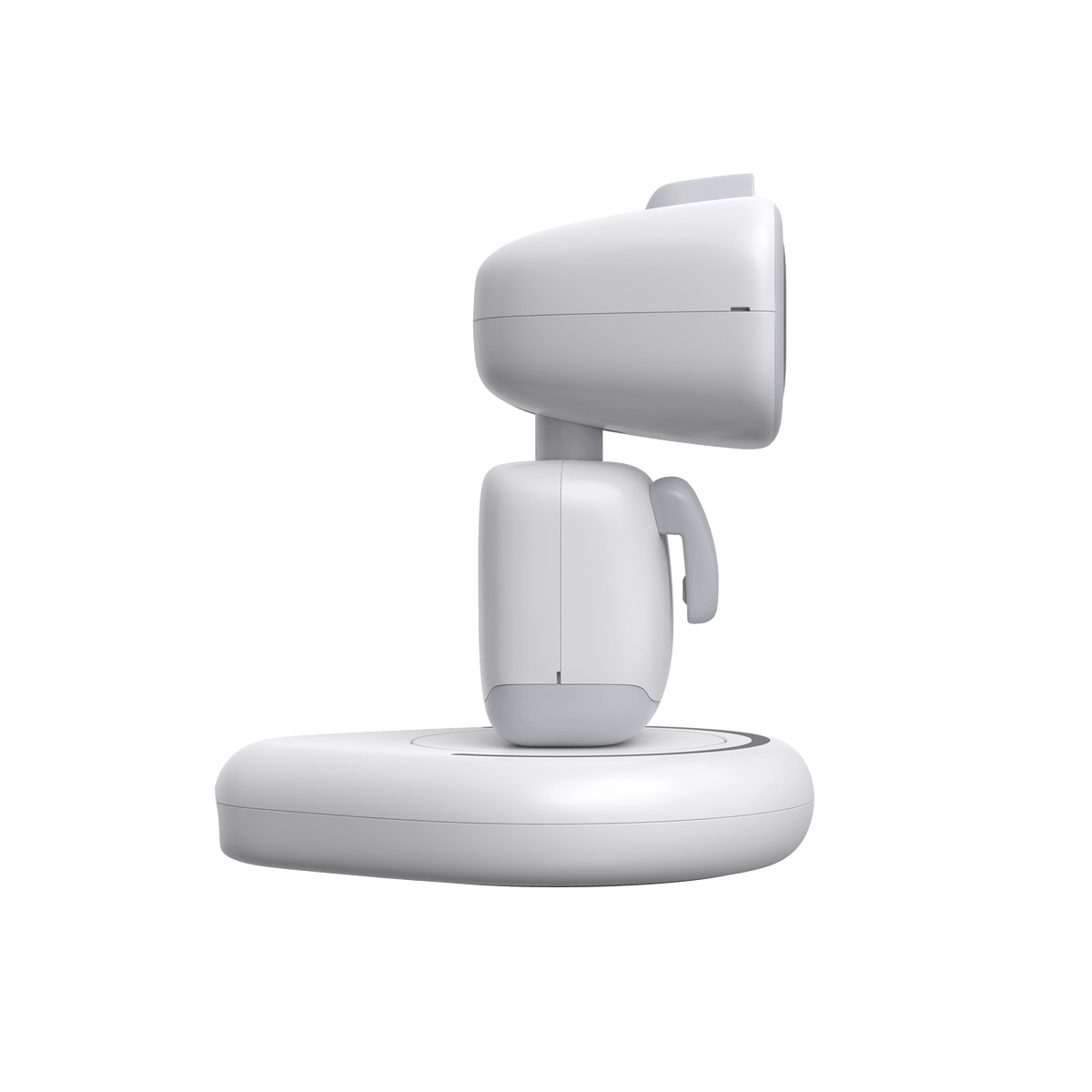 AI Pocket Wearable Robot, ChatGPT Powered AI Companion with Voice Commands, Emotional Interaction, Singing & Dancing, Magnetically Attaches to Anywhere, White | Pocket