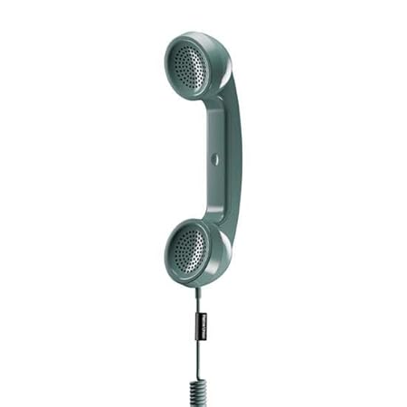 🎙️✨ Retro Type-C Handset Native Union POP Phone Slate The Thoughtful Handset For Modern Devices