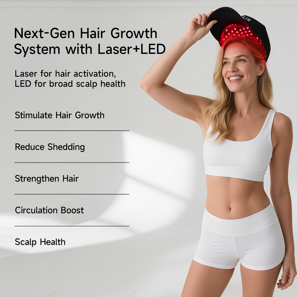 Begelin GrowLux Laser+LED Cap