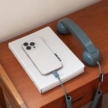 🎙️✨ Retro Type-C Handset Native Union POP Phone Slate The Thoughtful Handset For Modern Devices
