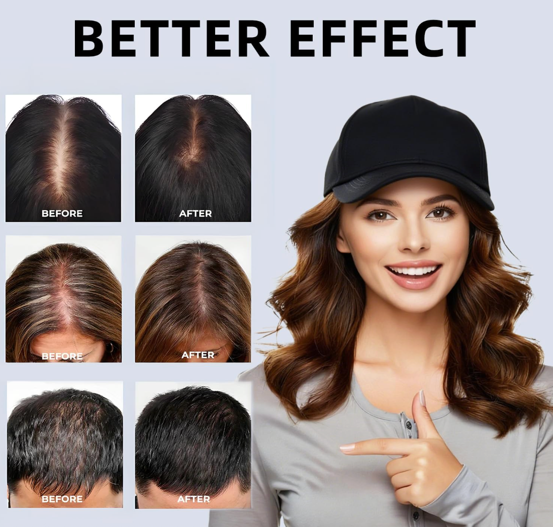 Hair Regrowth Red Light Therapy Hat.(If Its Not Working ,100% Money Back Guarantee)