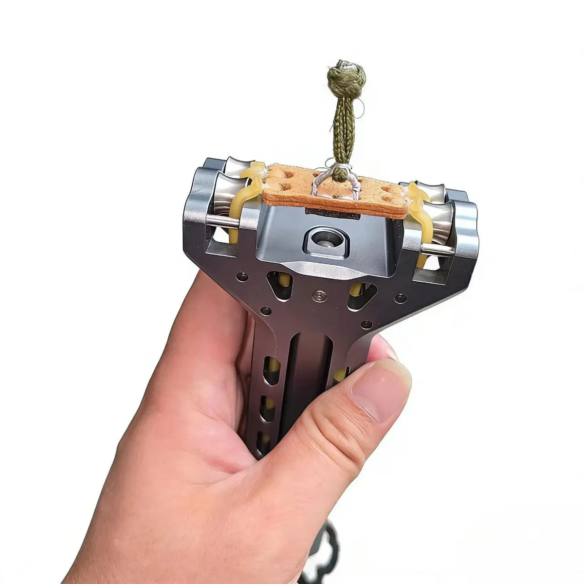 Auto Reload Alloy Slingshot (100 Steel Balls)