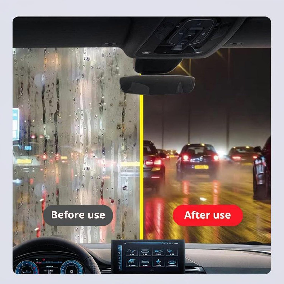 Car Windshield Glass Cleaning Brush