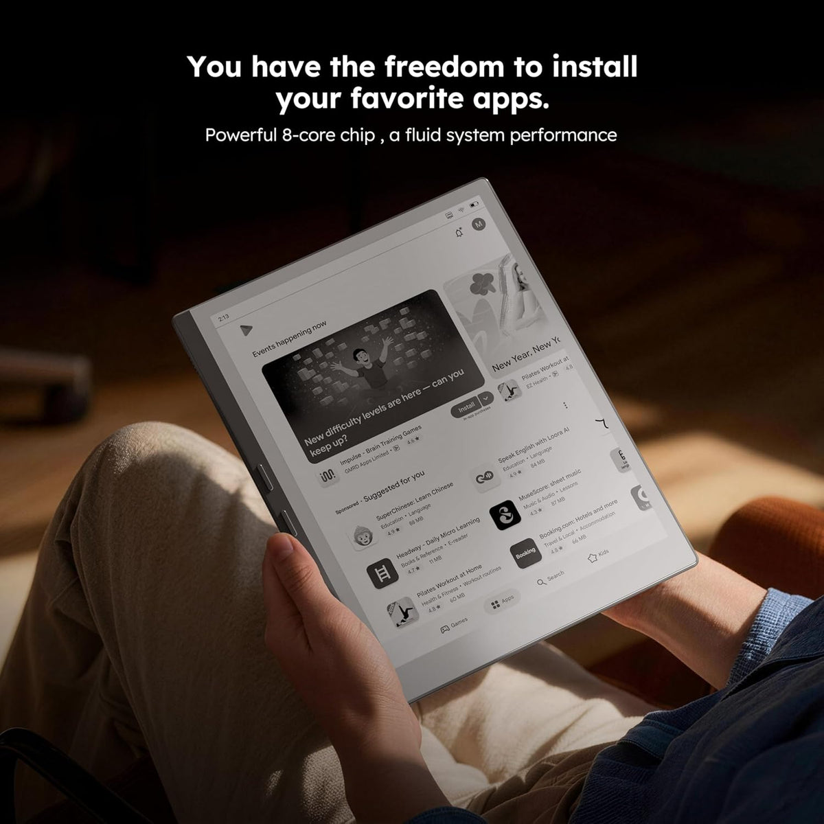 E-Ink Smart Notebook – Digital Writing Pad & Paperless Reader Device