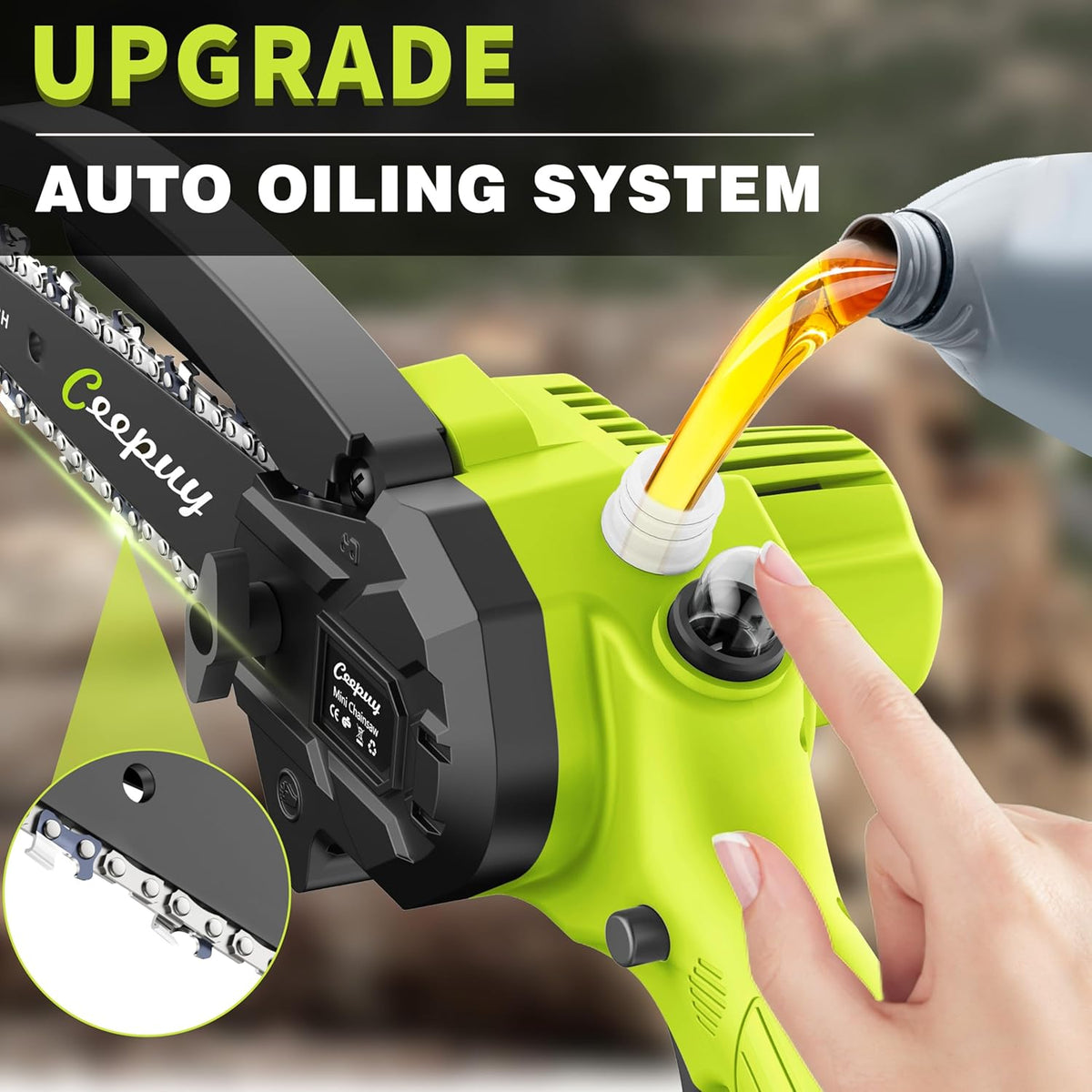 Portable Cordless Chainsaw