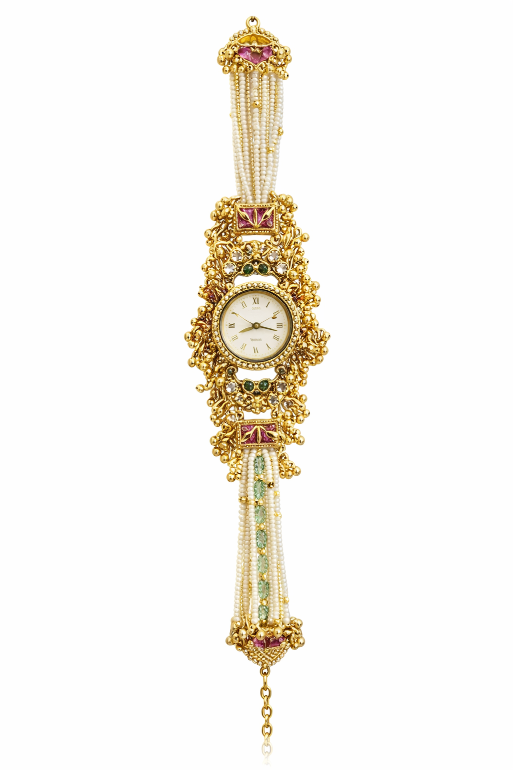 Kashmiri Pearl Bracelet Watch for Women – (BUY 1 GET 1 FREE )