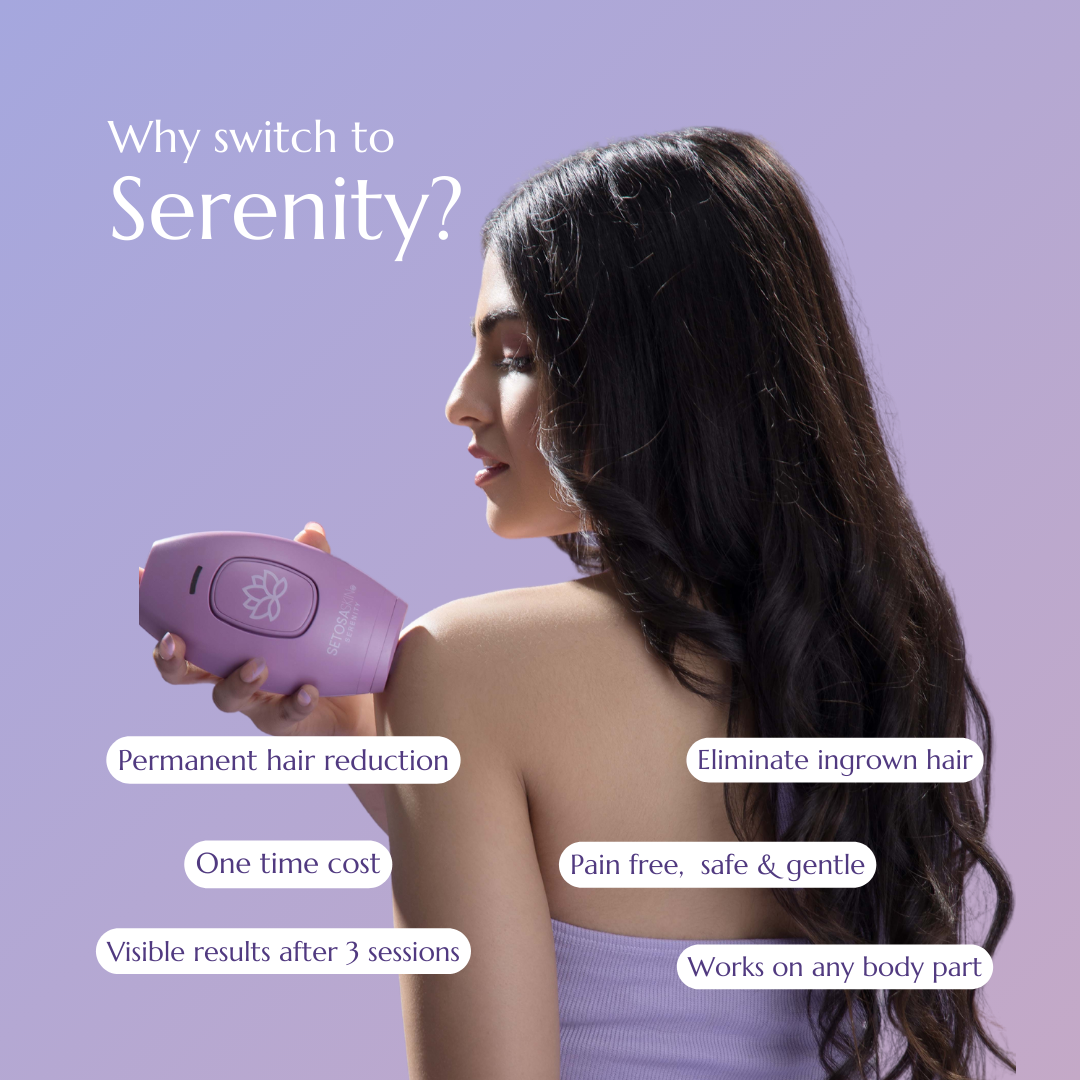 Serenity IPL Hair Removal Handset