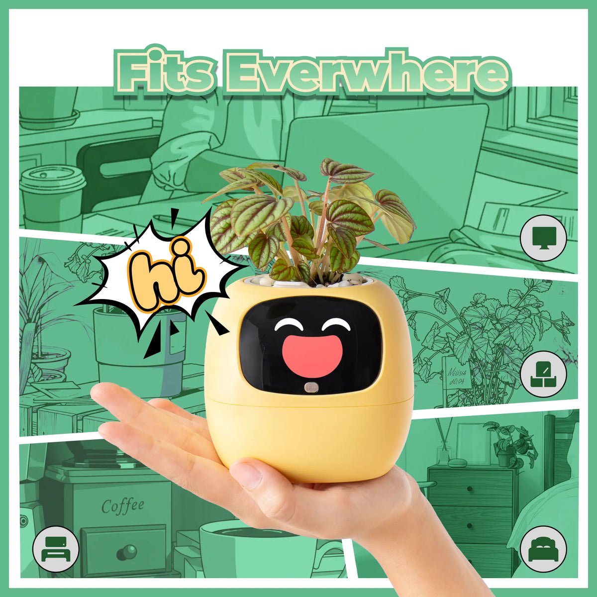 Smart Ai Flower Pot