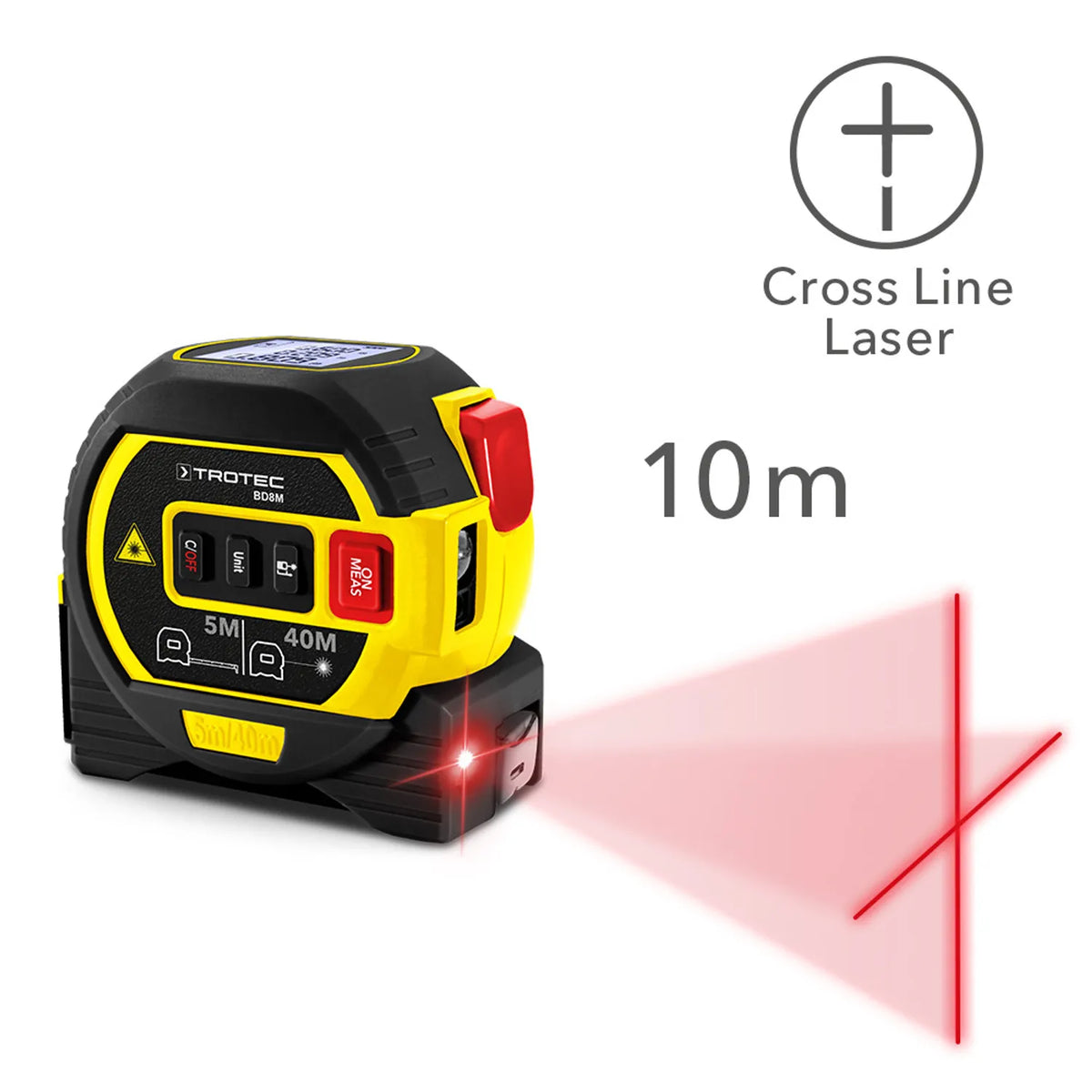 3 in 1 Laser Measuring Tape ( BUY 1 GET 1 FREE )