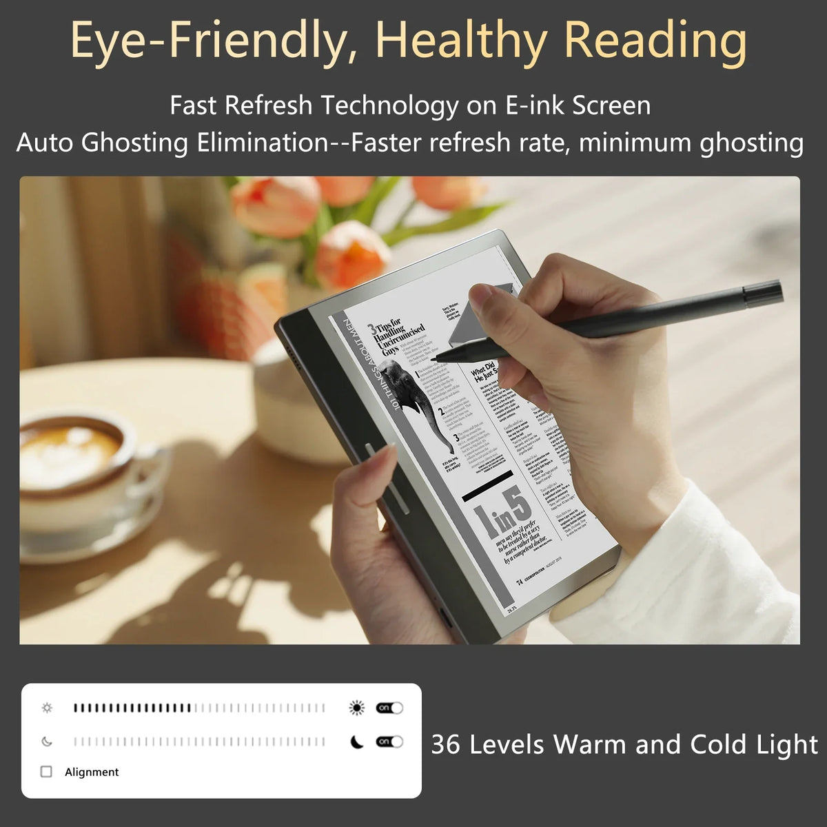 E-Ink Smart Notebook – Digital Writing Pad & Paperless Reader Device