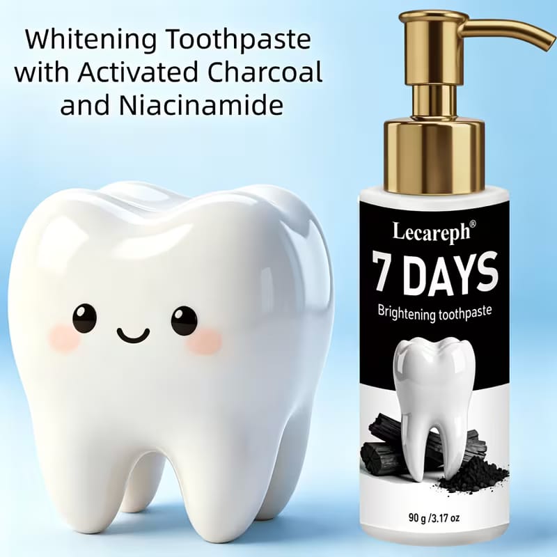 Lecareph DeepClean Charcoal Toothpaste