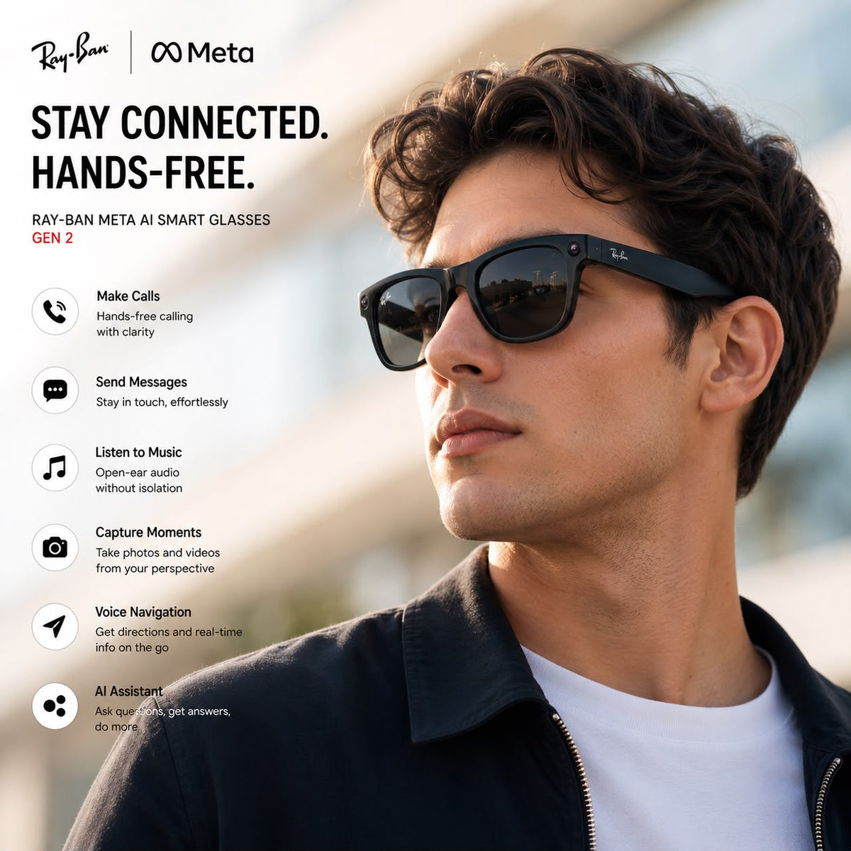 Meta AI Smart Glasses (Gen 2)