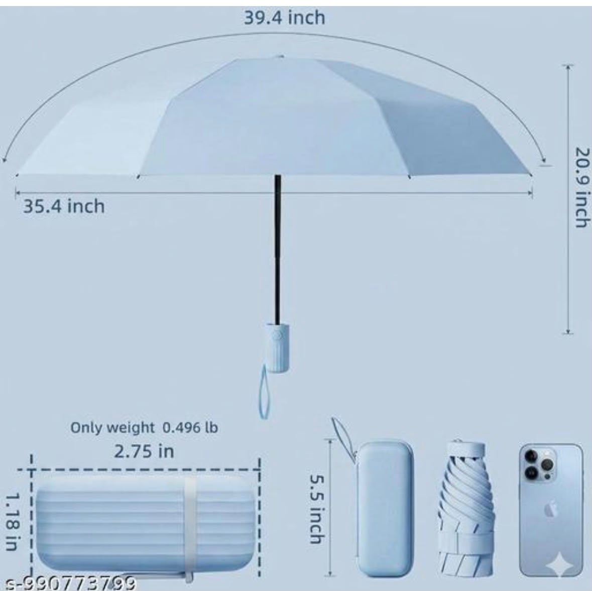 Portable Umbrella (Pack of 2)