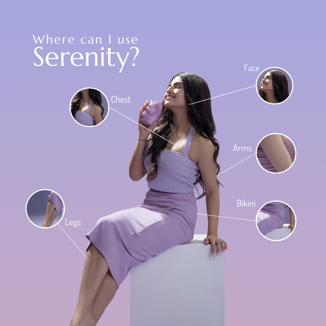 Serenity IPL Hair Removal Handset