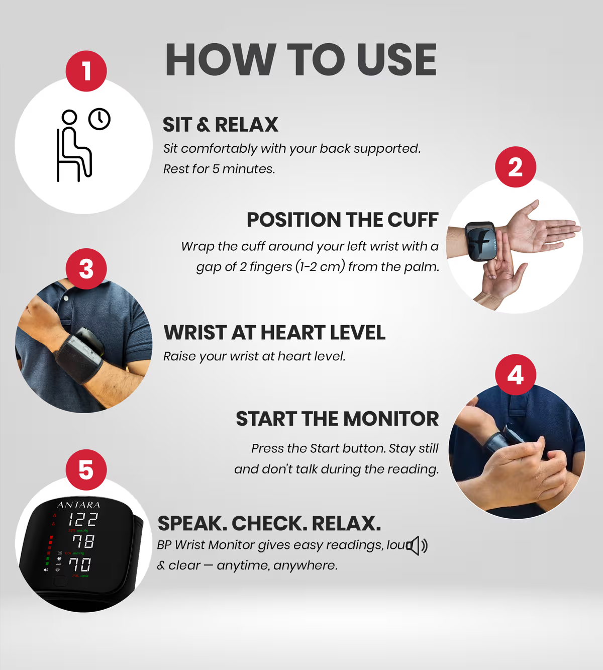 Wrist BP Monitor
