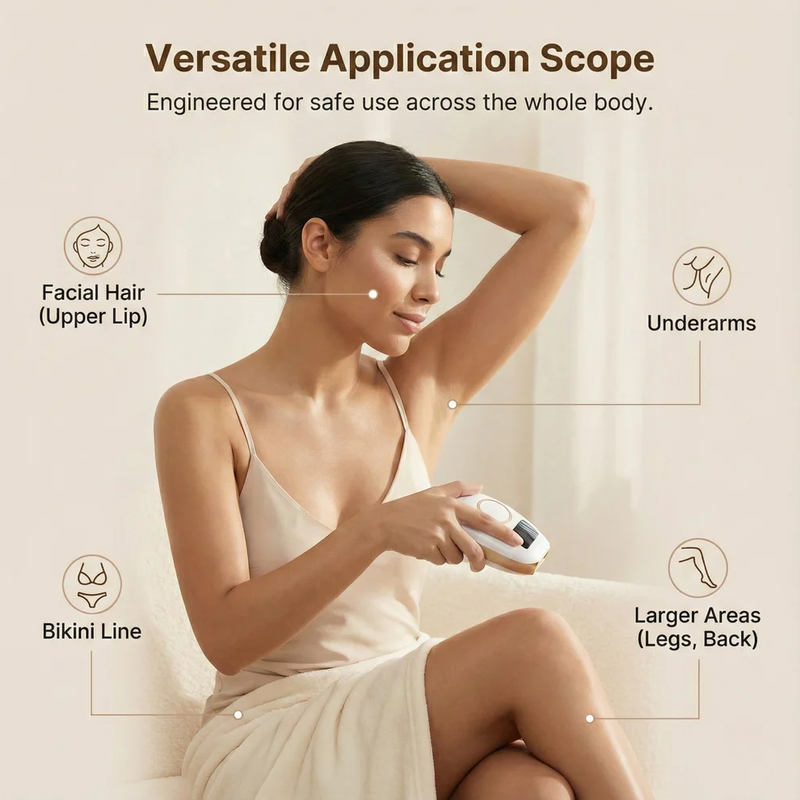 DEJI ADVANCED IPL HAIR REMOVAL DEVICE – SALON SMOOTH SKIN AT HOME