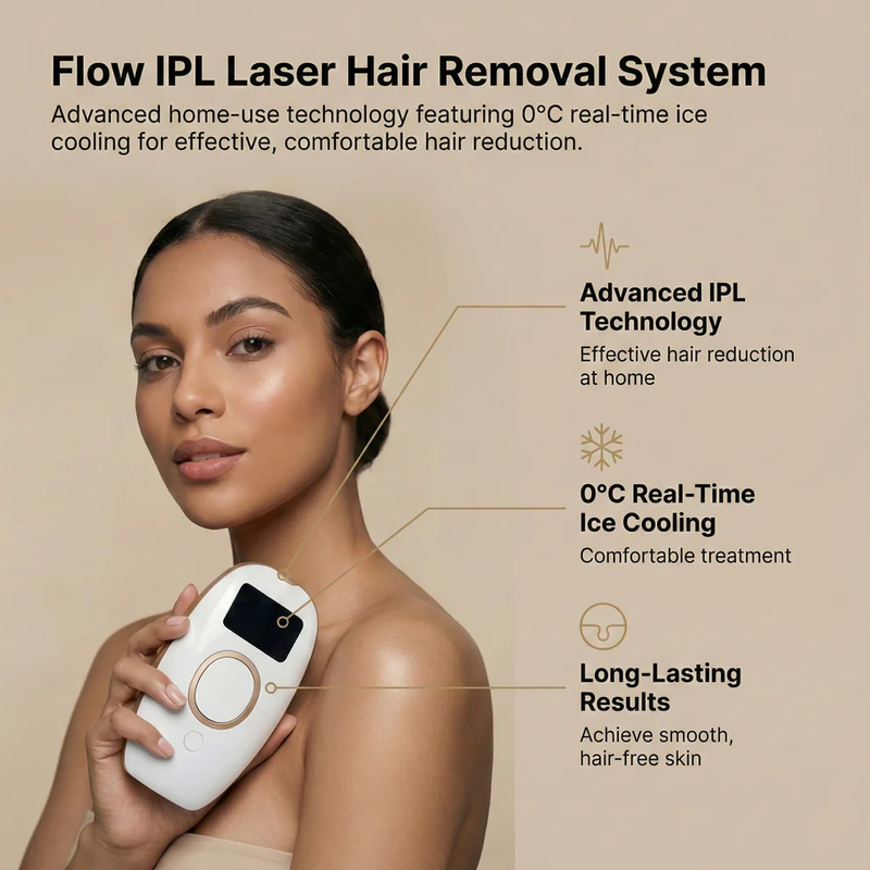 DEJI ADVANCED IPL HAIR REMOVAL DEVICE – SALON SMOOTH SKIN AT HOME